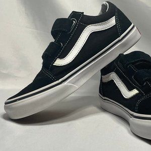 Velcro Vans Off the Wall Youth Girls Size 3